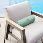 Sola Outdoor Bolster Cushion – Olive Green