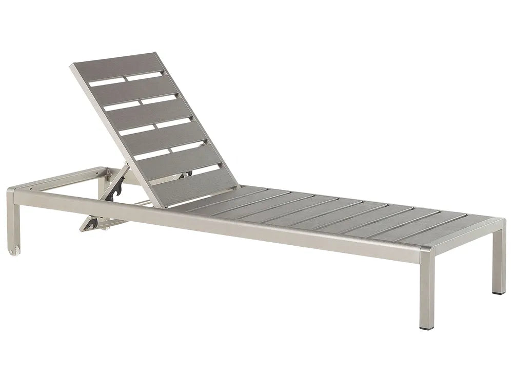 Sera Garden Sun Lounger – Grey
