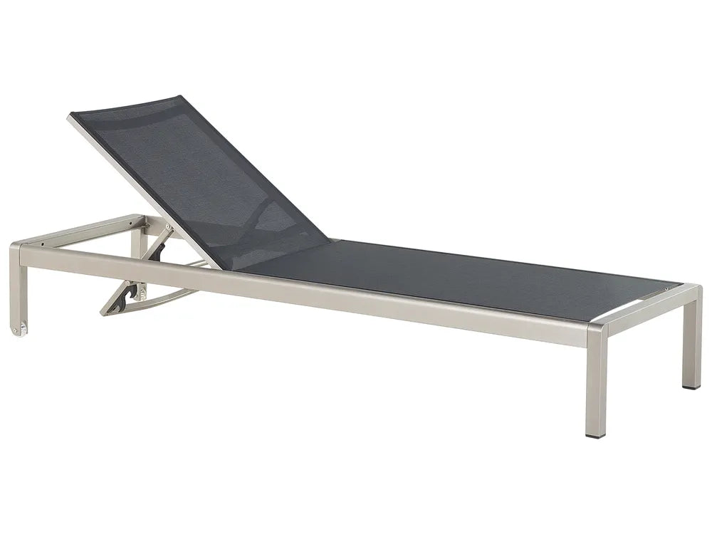 Marea Garden Sun Lounger – Black