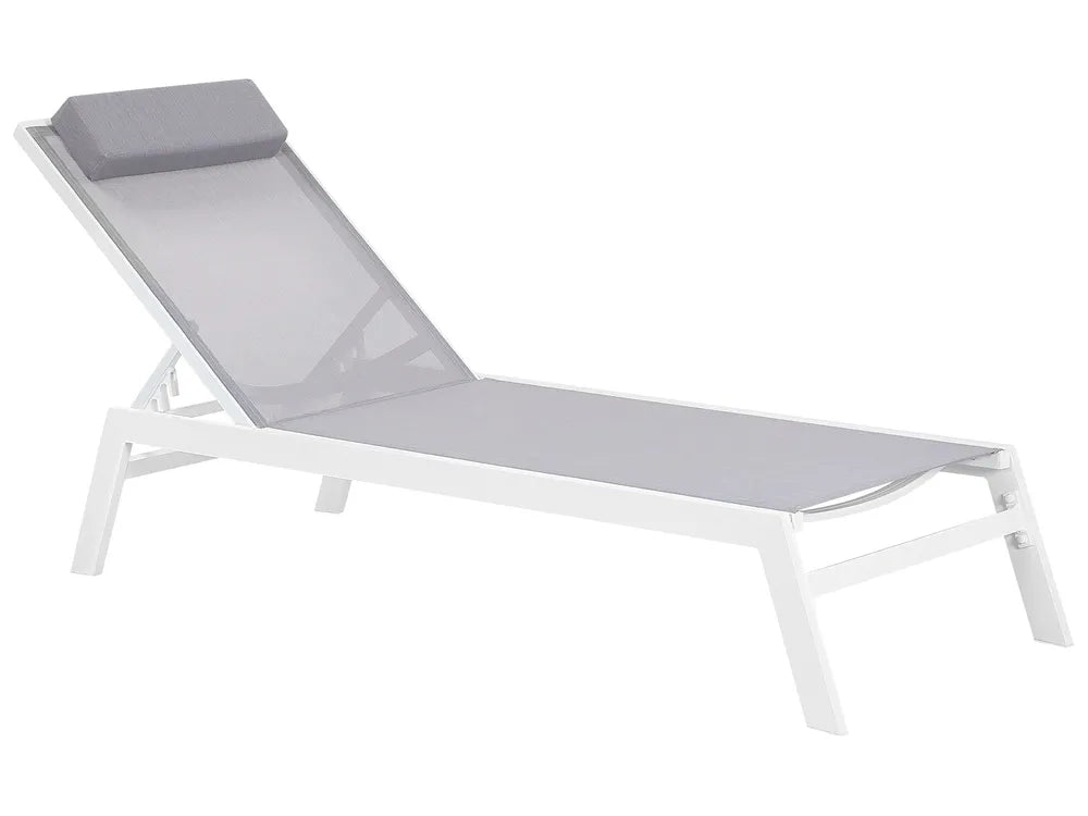 Onda Garden Sun Lounger – Grey