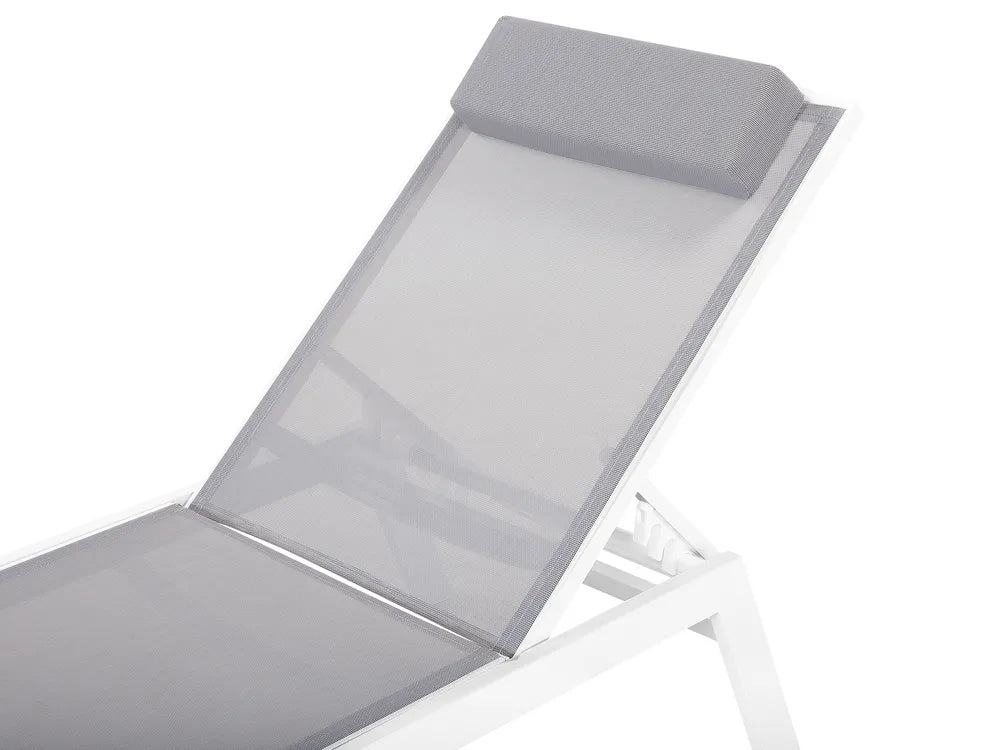Onda Garden Sun Lounger – Grey