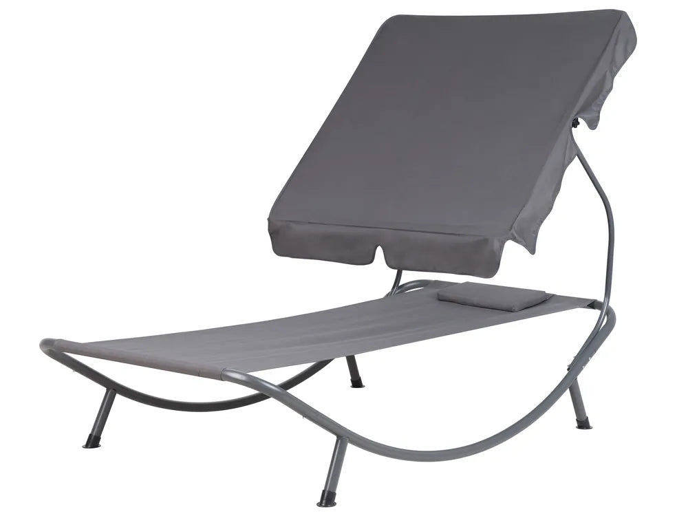 Nube Fabric Sun Bed – Grey