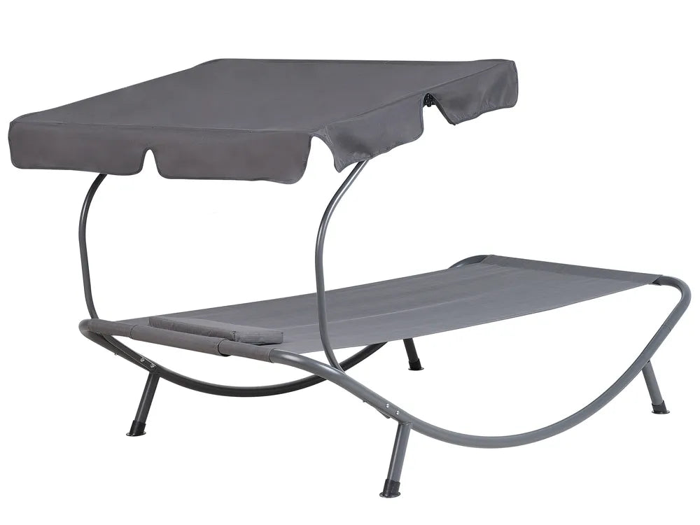 Nube Fabric Sun Bed – Grey