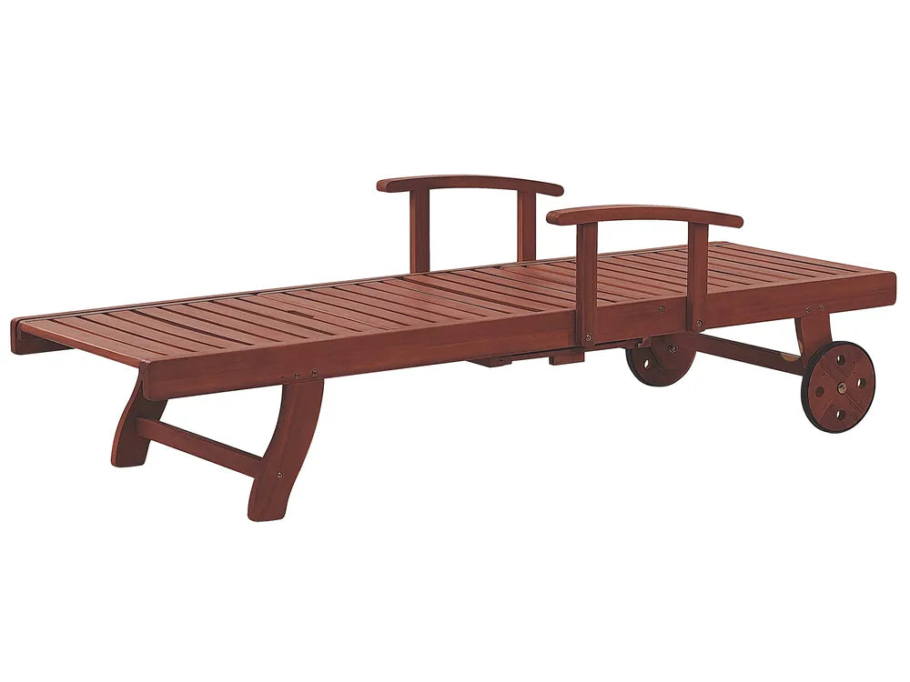 Siena Acacia Wood Garden Sun Lounger