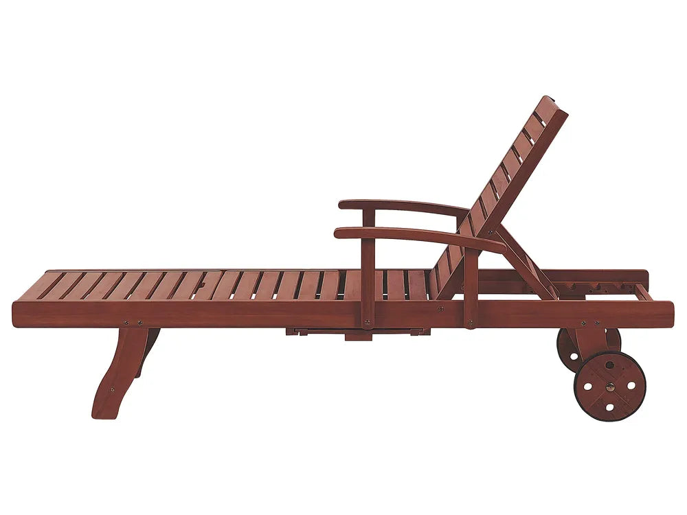 Siena Acacia Wood Garden Sun Lounger
