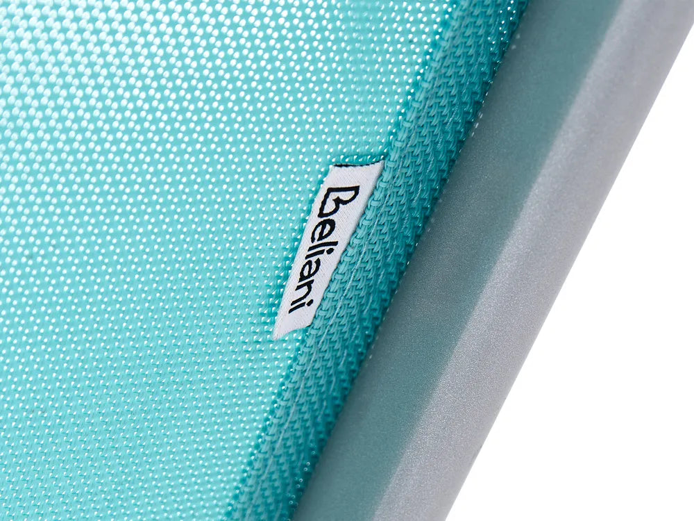 Lido Steel Garden Sun Lounger – Blue