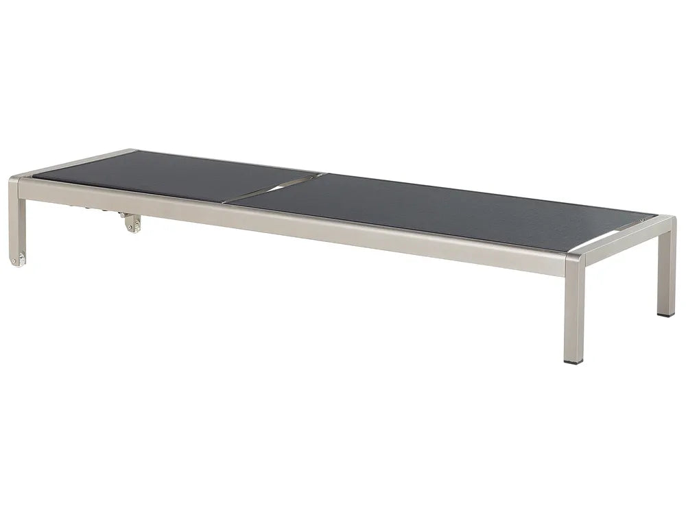 Marea Garden Sun Lounger – Black